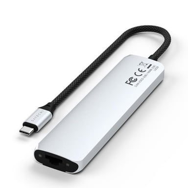 Hub USB-C Slim Multiport 7-in-1 Ethernet 1Gbit Potenza erogata 100W