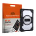 EIGER Peak 2000m Custodia robusta con cavalletto rotante a 360° per Samsung Galaxy Tab S7 Nero/trasparente
