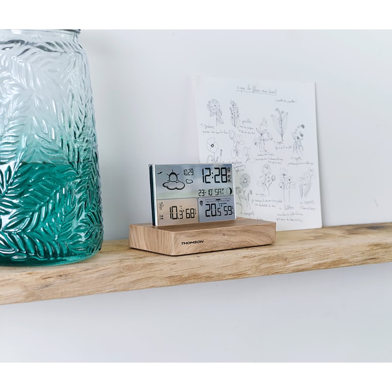 Thomson Réveil Digital et Station Météo - vue 9