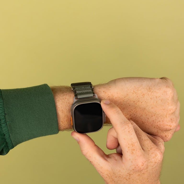 imoshion Bracelet en nylon Alpine pour Apple Watch Series 1 á 10 / SE / Ultra 2 44454649 mm Neuf - vue 6