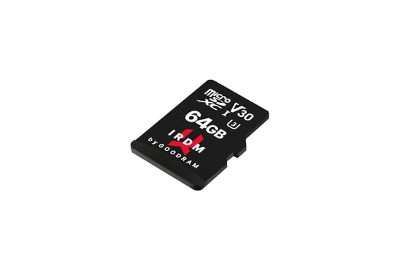 microSD 64GB CARD UHS I U3  adapter - retail bliste