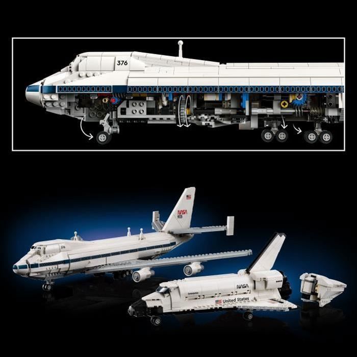 LEGO® Icons 10360 Shuttle Carrier Aircraft - vue 4