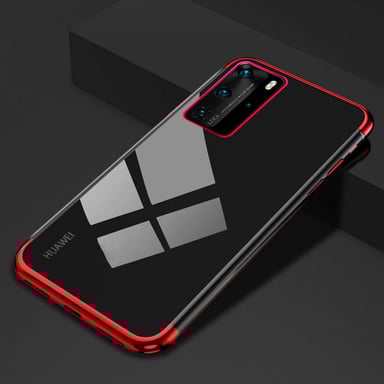 Coque Silicone Bord pour ''HUAWEI P40 Pro'' Bumper Fine Transparente