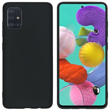 imoshion Coque Couleur pour Samsung Galaxy A51 - Noir