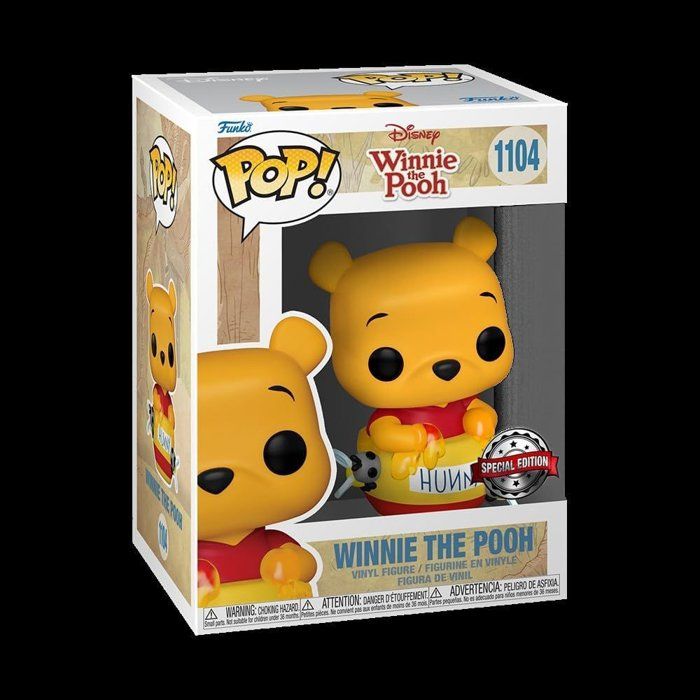Figurine Funko Pop! Disney Winnie ’Ourson dans un Pot de Miel Vinyle - vue 6
