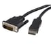 StarTech.com Cable de 1,8m DisplayPort a DVI - Cable Adaptador DisplayPort a DVI DVI-D Monoenlace de Vídeo 1080p - Cable de DP a DVI para monitor - Convertidor de DP 1.2 a DVI