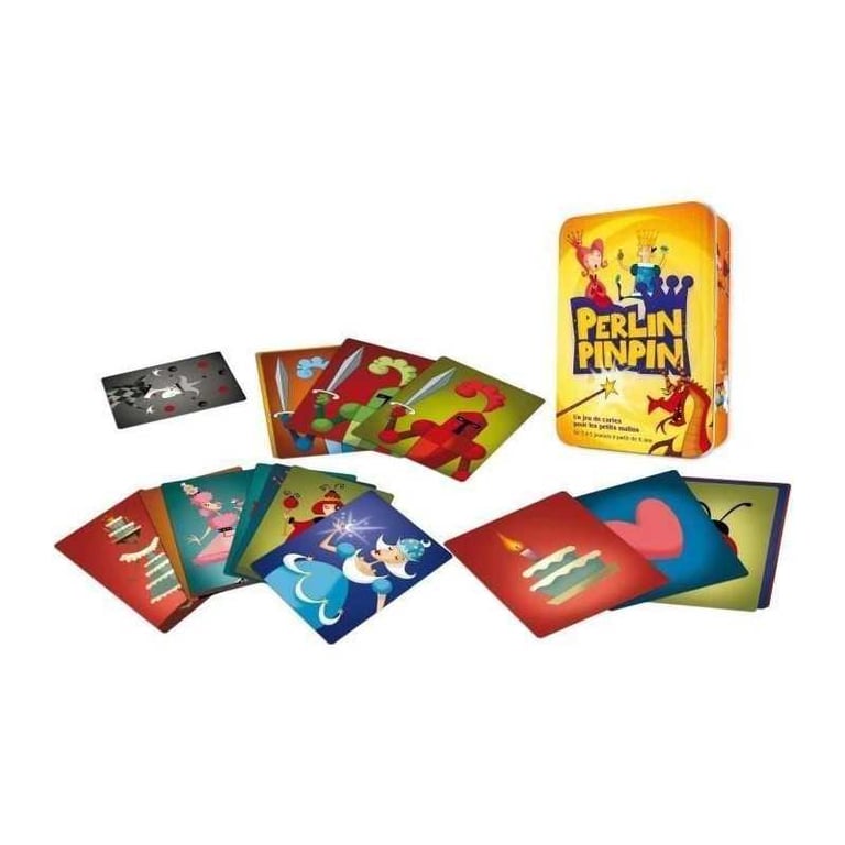 Jeu de Cartes Asmodee Perlinpinpin – Jeu de Mémoire et Stratégie pour 2 à 5 Joueurs dès 6 Ans - vue 4