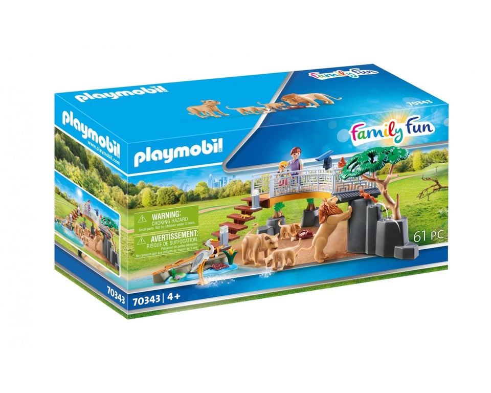 Famille De Lions 70343 Family Fun Playmobil La Boîte - vue 2