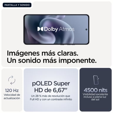 Motorola moto g86 (5G) 256 Go, Bleu foncé