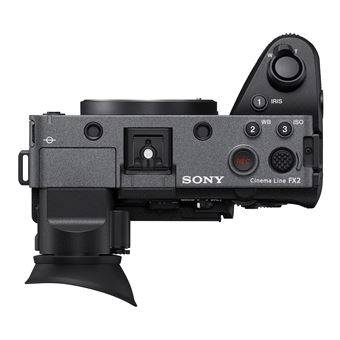 Appareil photo hybride Sony Cinema Line FX2 Boîtier nu et avec poignée XLR - vue 10
