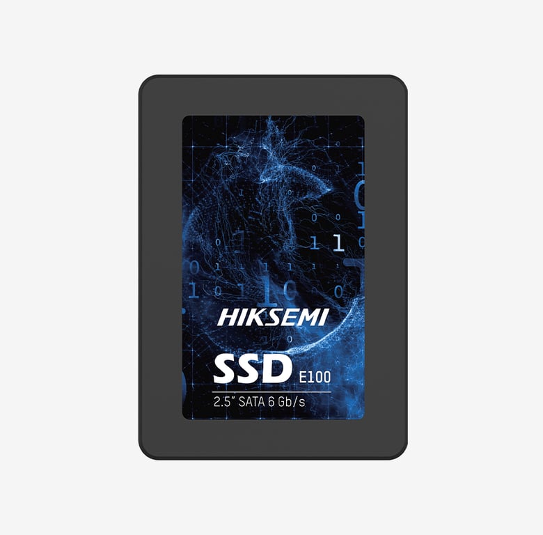 SSD Interne HIKSEMI 2.5 E100 SATA 6.0Gbps SATA III 3D TLC 550 MB/ 120 TB Neuf - vue 3