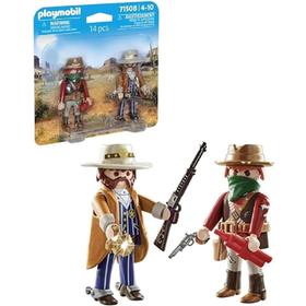 Jeu De Construction Sherif Et Bandit Playmobil