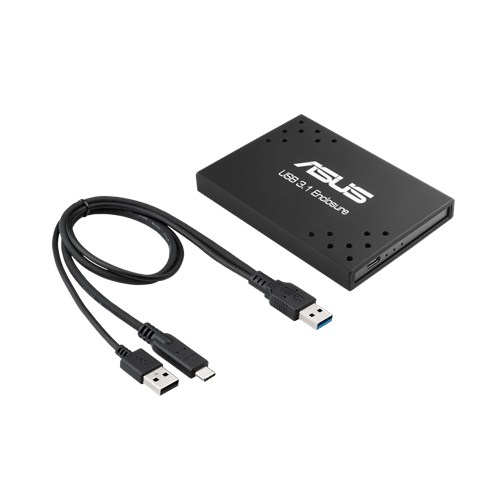 ASUS USB 3.1 ENCLOSURE Baie de disques 2 Baies SATA 600 SSD x 2 USB 3.1 externe - vue 3