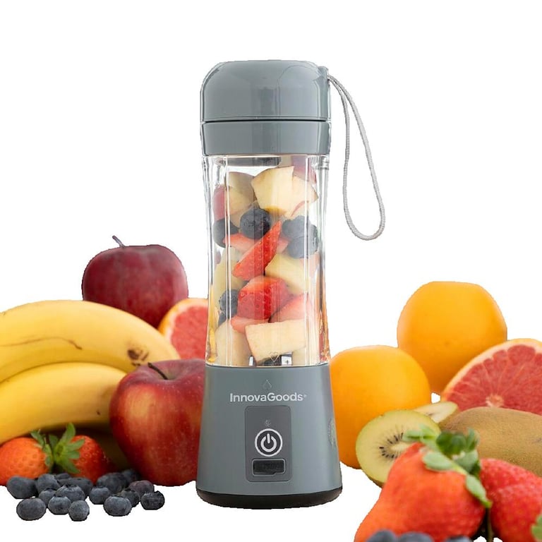 Bol Mixeur Blender InnovaGoods Shakuit – 380 ml, Sans Fil, 60 W - vue 3