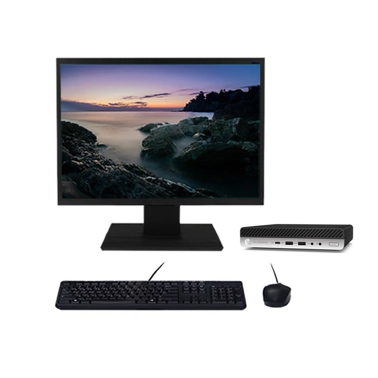 PC  ProDesk 600 G4 Mini i5-8500T 3.50GHz 16Go/240Go SSD Wifi W11 + Ecran 22 - Très bon état - Très bon état Hewlett-Packard sur Pixmania