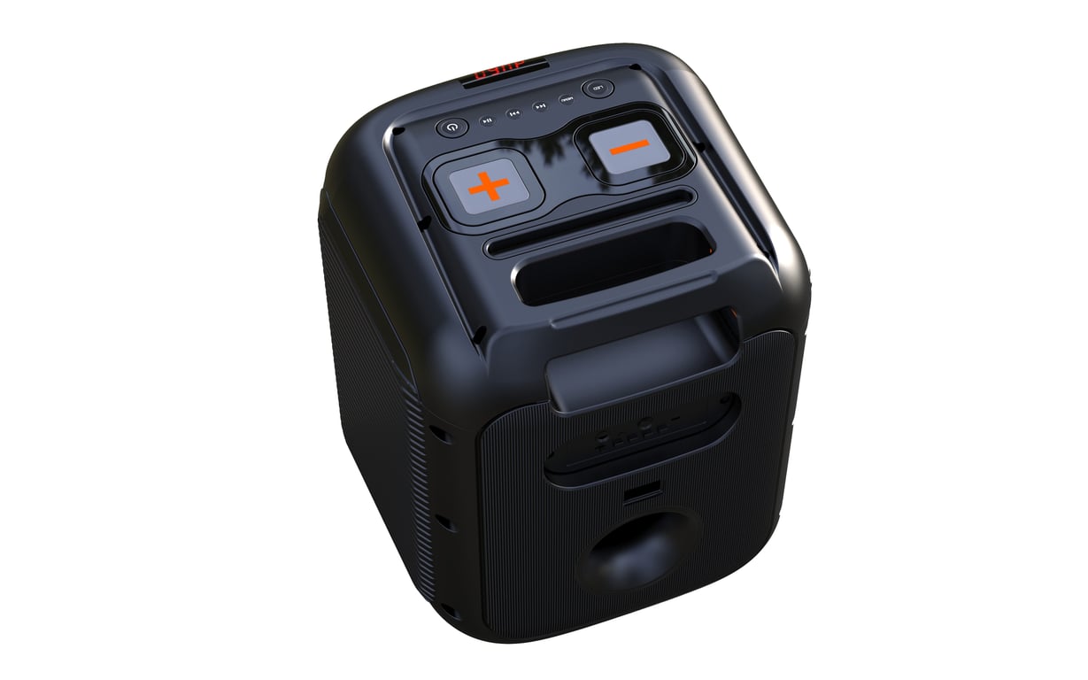 Enceinte Portable Denver BPS-250 – 40 W, Bluetooth, Woofer 8 Pouces - vue 3