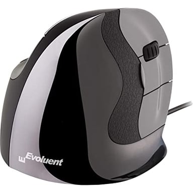Evoluent VerticalMouse D Medium ratón Oficina mano derecha USB tipo A Laser