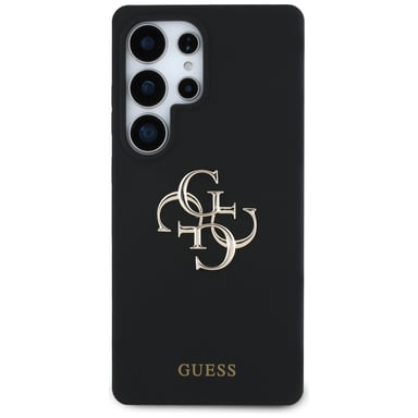 Étui Guess en silicone « Big Logo » pour Samsung Galaxy S25 Ultra, noir