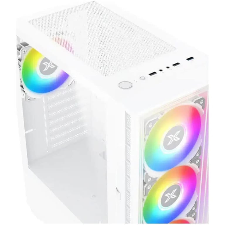 Xigmatek Nom : Boitier Moyen Tour ATX Phantom RGB avec panneaux vitrés Neuf - vue 3