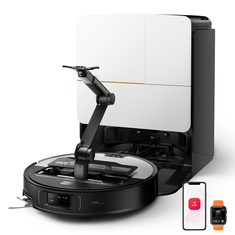 Aspirateur Robot Saros Z70 – 22000 Pa, Navigation LiDAR, Bras Articulé - vue 8