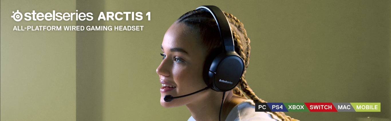 Steelseries ARCTIS 1 Casque Avec fil Arceau Jouer Noir