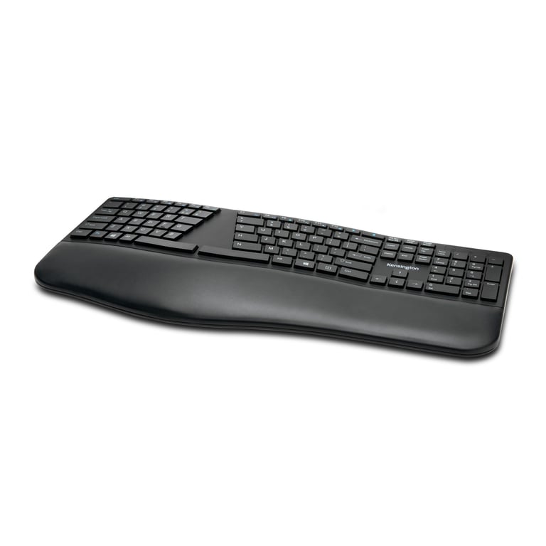 Clavier Ergonomique Kensington ProFit Ergo Sans fil US QWERTY Silencieux et étanche - vue 4