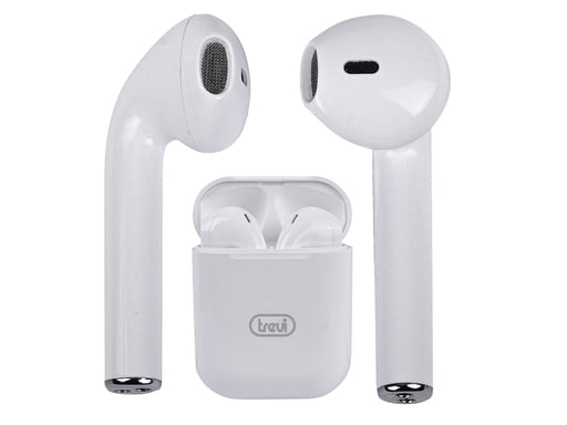 Trevi 0122201 écouteur/casque Sans fil Ecouteurs Appels/Musique Bluetooth Blanc