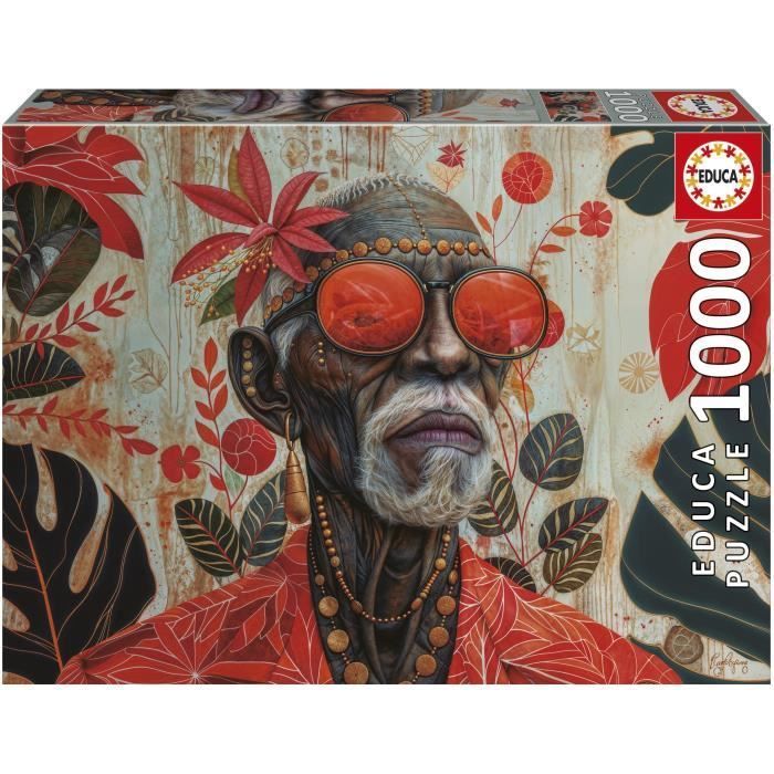 Puzzle EDUCA Gardien des Tropiques 1000 pièces 48 x 68 cm À partir de - vue 6