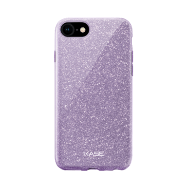 Custodia sottile con brillantini per Apple iPhone 6/6s/7/8/SE 2020/SE 2022, viola