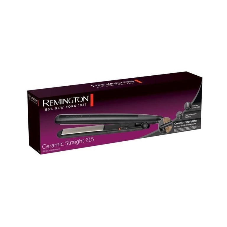 Lisseur REMINGTON S1370 Ceramic Straight – température max 215° arrêt automatique – revêtement céramique - vue 4