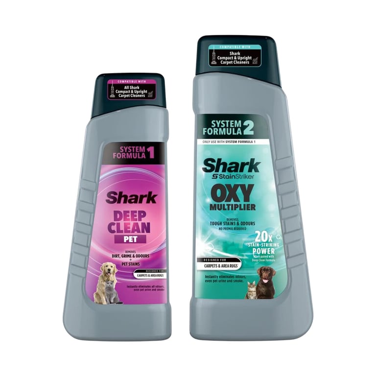Pack de solutions nettoyantes SHARK StainStriker Pet 946 ml473 ml - vue 2