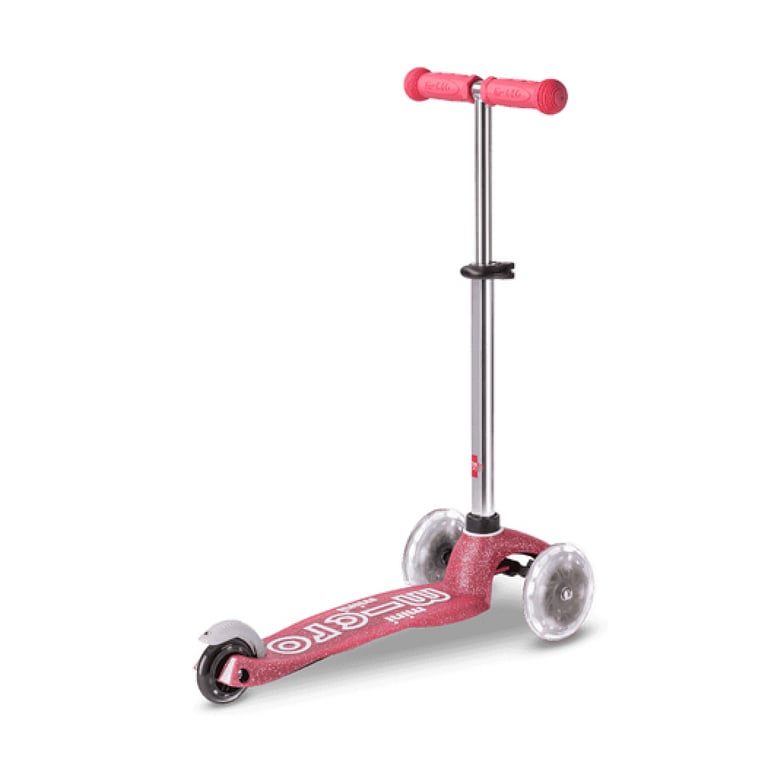 Trottinette Glitter LED MMD208 à Trois Roues pour Enfants Sécurité et Style Neuf - vue 2