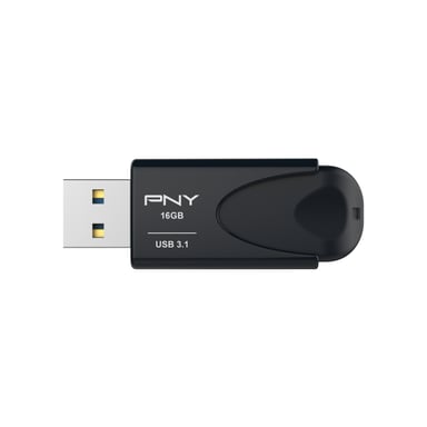 PNY Attache 4 unidad flash USB 16 GB USB tipo A 3.2 Gen 1 (3.1 Gen 1) Negro
