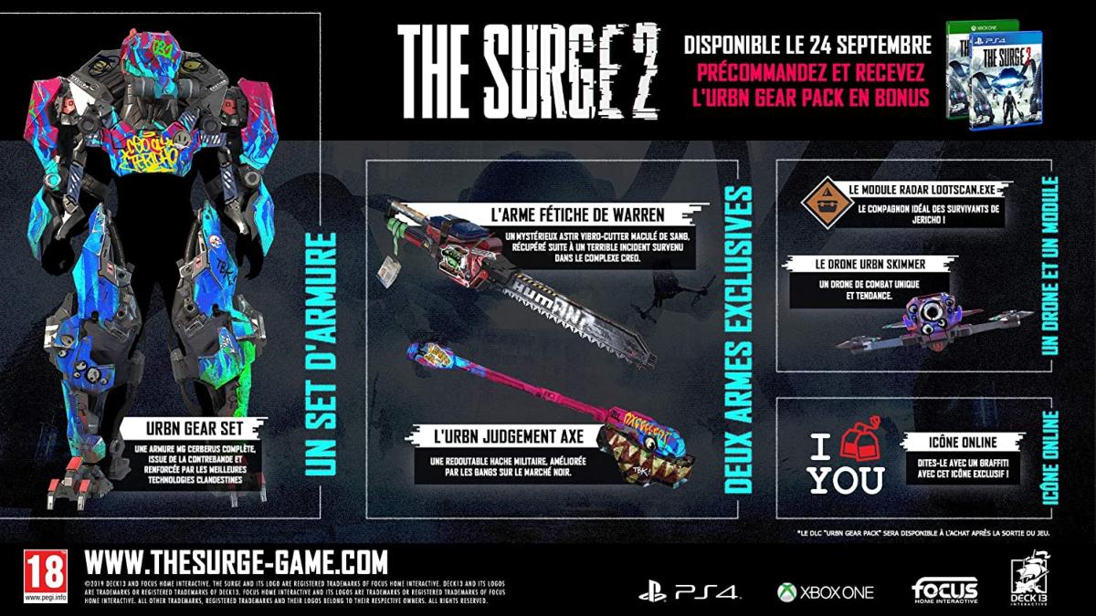 The Surge 2 XBOX ONE