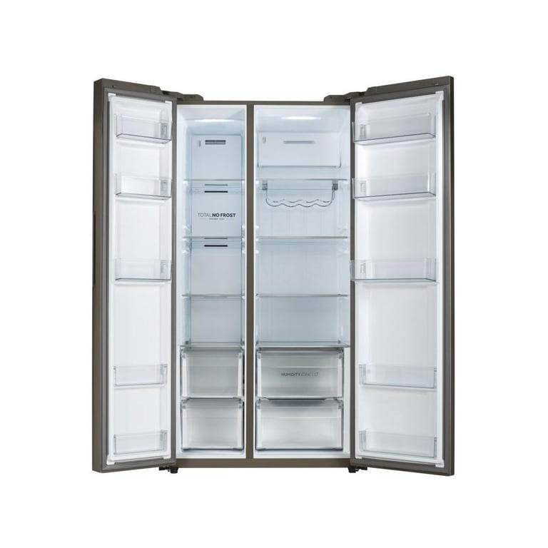 Haier Sbs 90 Serie 5 Hsw59f18dnmm Frigo Américain Pose Libre 615 D Acier Inoxydable - vue 2