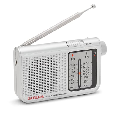 Aiwa RS-55SL Radio portable Personnel Analogique Argent