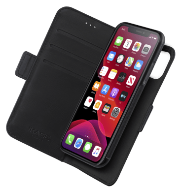 Etui & Coque robuste magnétique 2-en-1 pour iPhone Apple 11 Pro, Noir Onyx