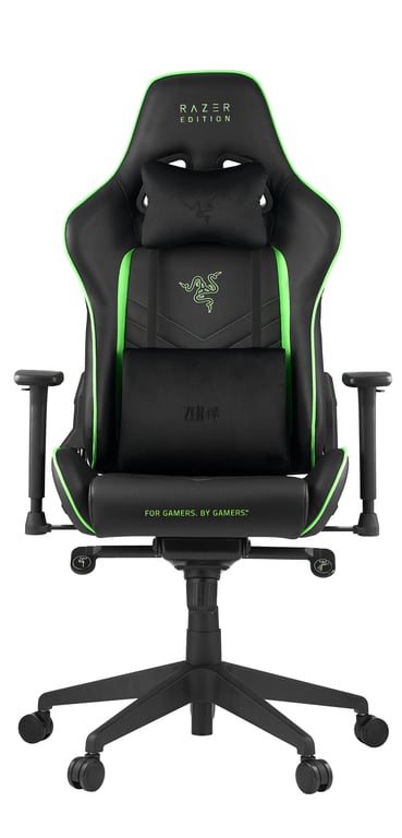 Razer TAROK PRO Fauteuil de gaming Siège rembourré Noir, Vert - Neuf