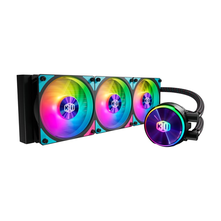 Cooler Master MasterLiquid PL360 Flux 30th Anniversary Edition Boitier PC Kit de refroidissement du liquide 12 cm Neuf