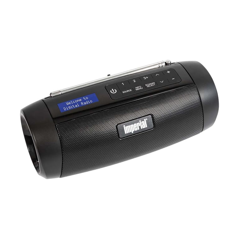 Enceinte Sans Fil BluetoothDAB+/FM IPX5 Modèle Dabman Go Compacte Neuf - vue 3