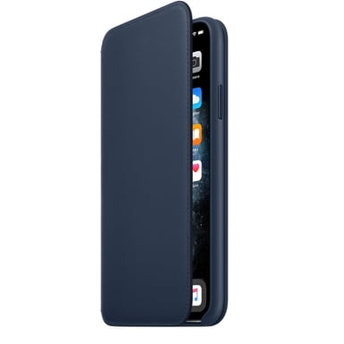 Apple MY1P2ZM/A coque de protection pour téléphones portables 16,5 cm (6.5'') Folio Bleu Apple Apple iPhone 11 Pro Max