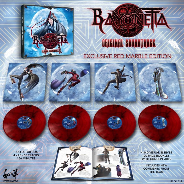 Bayonetta Blood Vinilo Edición Caja - 4LP