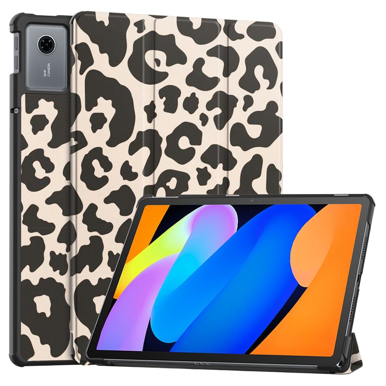 imoshion Coque tablette Design Trifold pour Lenovo Idea Tab - Leopard ...