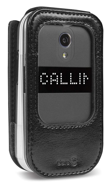 Bigben Connected DOROHOUSSE7070N Custodia protettiva per telefoni cellulari Nero Doro 6050/7060/7070