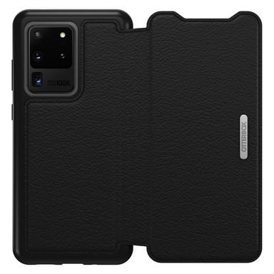 OtterBox Strada Folio Series para Samsung Galaxy S20 Ultra, negro