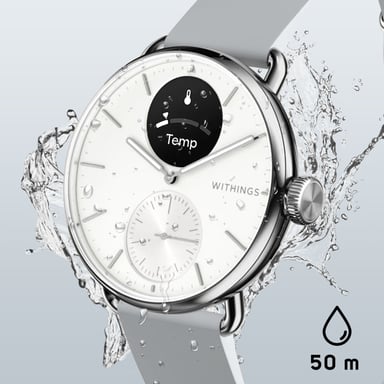Withings ScanWatch 2 OLED 38 mm Hybride Acier inoxydable