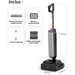 Floor One S9 Artist - Aspirateur laveur avec fonction vapeur, Gris