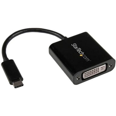 STARTECH.COM Adaptateur vidéo USB Type-C vers DVI - M / F - Noir