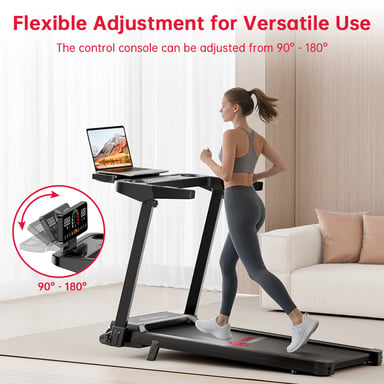 Cinta de correr plegable Q8, velocidad 1-12 km/h, inclinación manual del 5%