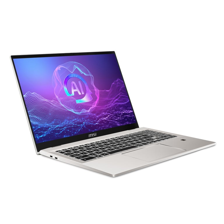 MSI PRESTIGE A16 AI+ A3XMG 074ES laptop Copilot+ PC AMD Ryzen AI 9 HX 370 Ordinateur portable 40 6 cm 16 Quad HD+ LPDDR5x SDRAM SSD Wi Fi 7 802.11be Windows 11 Home Neuf - vue 3